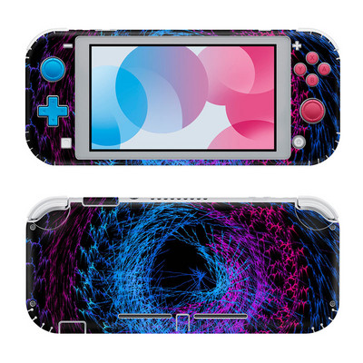 GAMEGENIXX Switch Lite bőrmatrica rácsos kivitelű védőmatrica borító teljes készlet Nintendo Switch Lite konzolhoz