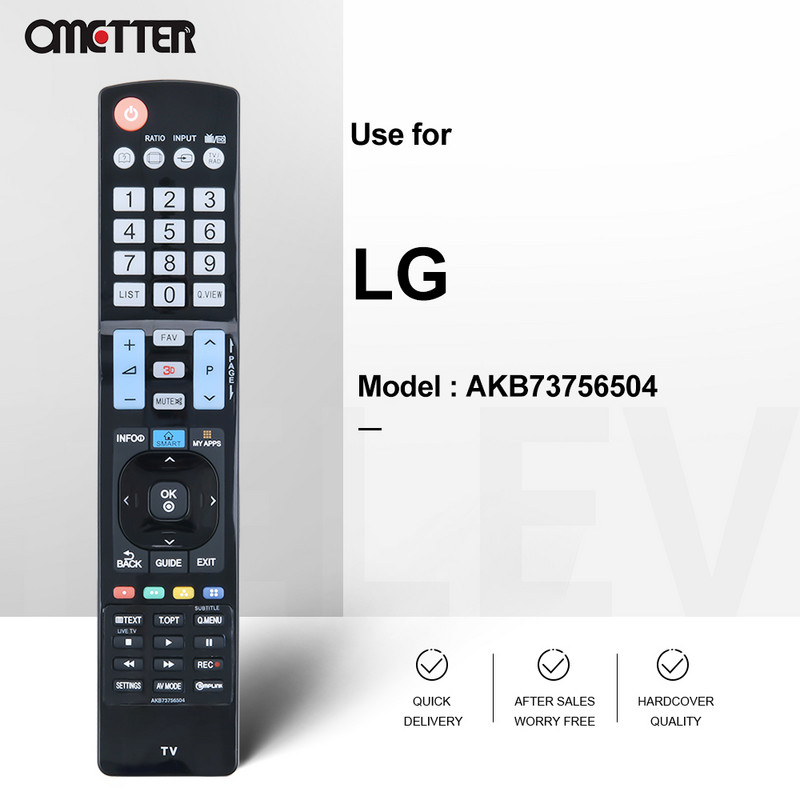 Za LG TV daljinski upravljač AKB73756504 32LM620T 32lg3000 32lh20r