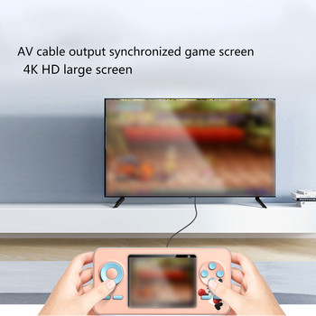 Φορητή κονσόλα βιντεοπαιχνιδιών S5 Μίνι ρετρό κονσόλα παιχνιδιών φορητής συσκευής αναπαραγωγής με 520 κλασικά παιχνίδια δώρο για ένα παιδί/διπλό πρόγραμμα αναπαραγωγής