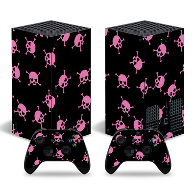 Koponya design xbox sorozathoz X Skin matrica xbox sorozathoz X pvc skin xbox sorozathoz X bakelit matrica XSX bőrhöz matrica