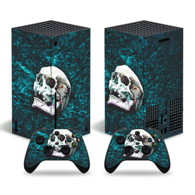 Koponya design xbox sorozathoz X Skin matrica xbox sorozathoz X pvc skin xbox sorozathoz X bakelit matrica XSX bőrhöz matrica