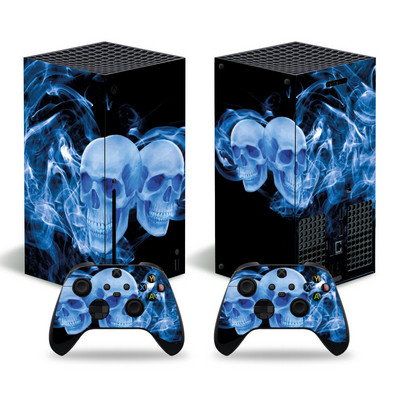 Koponya design xbox sorozathoz X Skin matrica xbox sorozathoz X pvc skin xbox sorozathoz X bakelit matrica XSX bőrhöz matrica