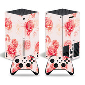 Lillekujundus xbox seeriale X Skini kleebis xbox seeriale X pvc nahad xbox seeriale X vinüülkleebis XSX nahakleebisele