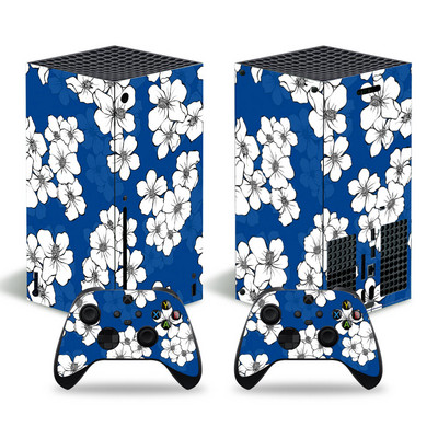 Lillekujundus xbox seeriale X Skini kleebis xbox seeriale X pvc nahad xbox seeriale X vinüülkleebis XSX nahakleebisele