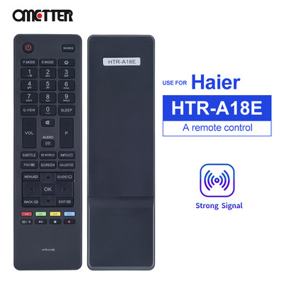 Novo Pogodno za Haier TV daljinski upravljač HTR-A18E HTR-A18H HTR-A18M HTR-A18L LE22M600CF LE24M600CF