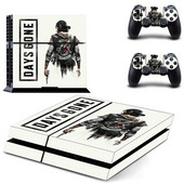 Game Days Gone PS4 Skin Sticker Decal pentru Sony PlayStation 4 Consola și 2 Controller Skin PS4 Sticker Vinyl
