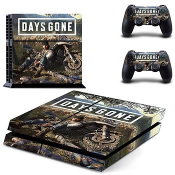 Game Days Gone Αυτοκόλλητο PS4 Skin Sticker Decal για Sony PlayStation 4 Console και 2 Controller Skin PS4 Sticker Vinyl