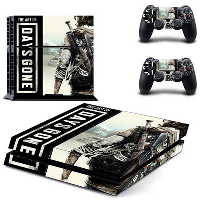 Game Days Gone PS4 Skin Sticker Decal pentru Sony PlayStation 4 Consola și 2 Controller Skin PS4 Sticker Vinyl