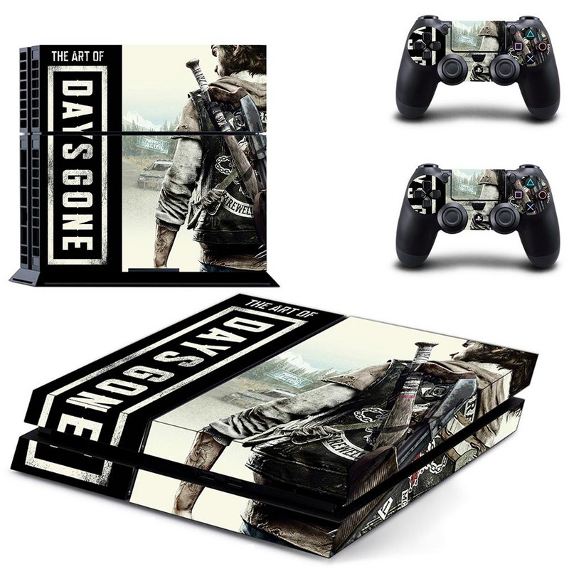 Game Days Gone PS4 Skin Sticker Decal pentru Sony PlayStation 4 Consola și 2 Controller Skin PS4 Sticker Vinyl