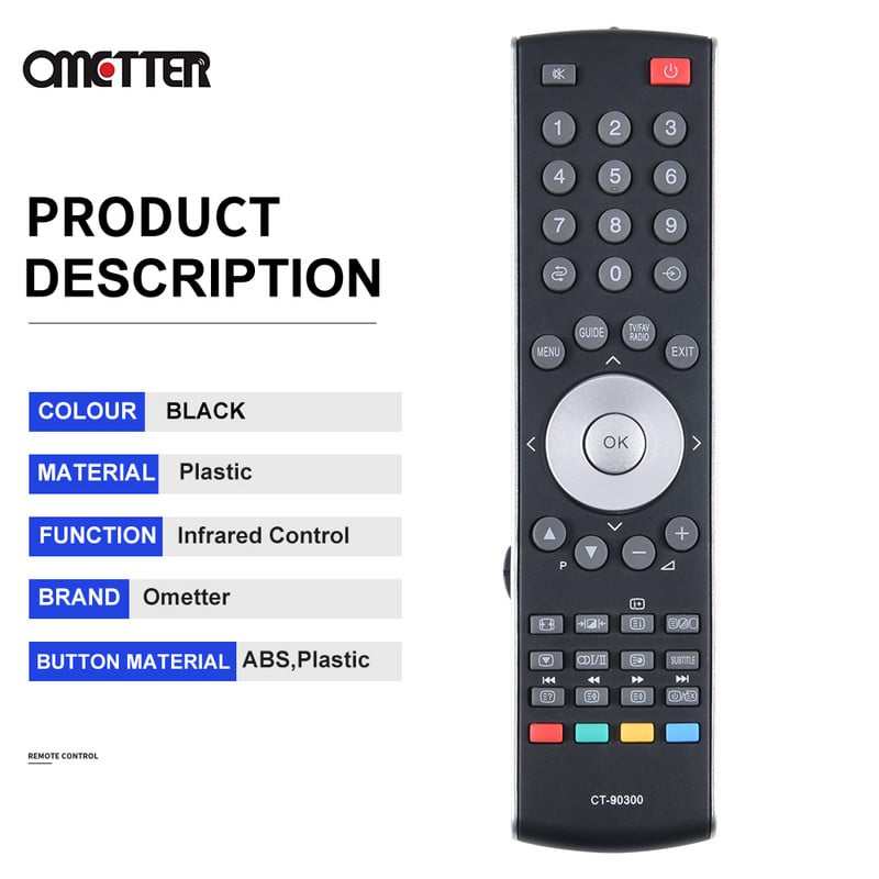 Prikladno za Toshiba TV daljinski upravljač CT-90300 CT-8003 37WLT68G 32AV555D 37WLT68P 42A3030D 42A3030DG 42WLG66 42WLG66P