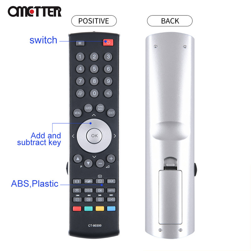 Prikladno za Toshiba TV daljinski upravljač CT-90300 CT-8003 37WLT68G 32AV555D 37WLT68P 42A3030D 42A3030DG 42WLG66 42WLG66P