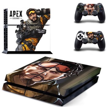 Νέο αυτοκόλλητο APEX Legends PS4 Skin Sticker Decal για Sony PlayStation 4 Console και 2 skins ελεγκτών PS4 Stickers Vinyl