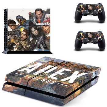 Нов APEX Legends PS4 Skin Sticker Decal за Sony PlayStation 4 Console и 2 кожи на контролера PS4 Stickers Vinyl