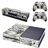Grand Theft Auto V GTA 5 Skins naljepnica za Microsoft Xbox One konzolu i 2 kontrolera za Xbox One Skins naljepnice Vinyl