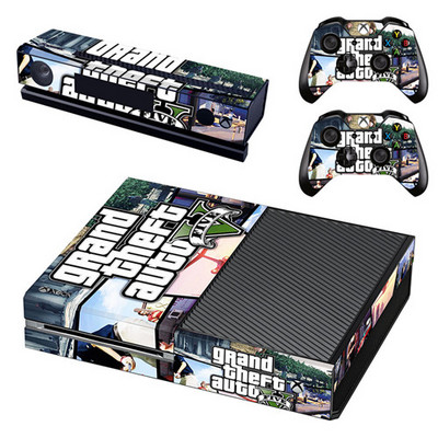 Grand Theft Auto V GTA 5 Skins naljepnica za Microsoft Xbox One konzolu i 2 kontrolera za Xbox One Skins naljepnice Vinyl