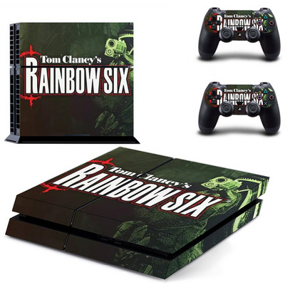 Rainbow Six Siege PS4 Skin matrica matrica Sony PlayStation 4 konzolhoz és 2 Controller Skin PS4 matrica vinylhez