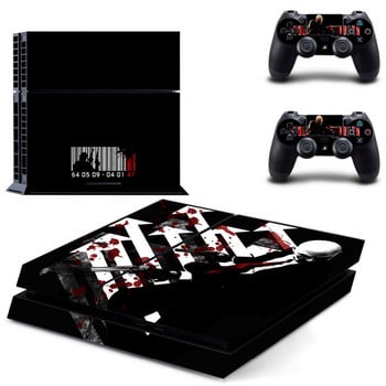 Film Hitman PS4 Skin Sticker Decal за Sony PlayStation 4 Console и 2 кожи на контролера PS4 Stickers Винилов аксесоар