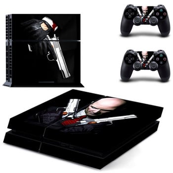 Film Hitman PS4 Skin Sticker Decal за Sony PlayStation 4 Console и 2 кожи на контролера PS4 Stickers Винилов аксесоар