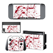 Nintend Switch Vinyl Skins Naljepnica za Nintendo Switch konzolu i Controller Skin Set - Za Red Blood