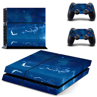 Egyedi tervezésű Planet PS4 Skin matrica matrica Sony PlayStation 4 konzolhoz és 2 Controller Skin PS4 matrica vinyl tartozékhoz