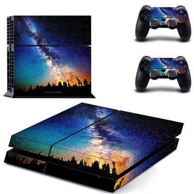 Egyedi tervezésű Planet PS4 Skin matrica matrica Sony PlayStation 4 konzolhoz és 2 Controller Skin PS4 matrica vinyl tartozékhoz