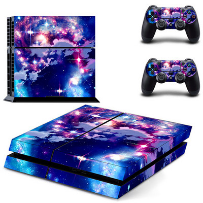 Egyedi tervezésű Planet PS4 Skin matrica matrica Sony PlayStation 4 konzolhoz és 2 Controller Skin PS4 matrica vinyl tartozékhoz