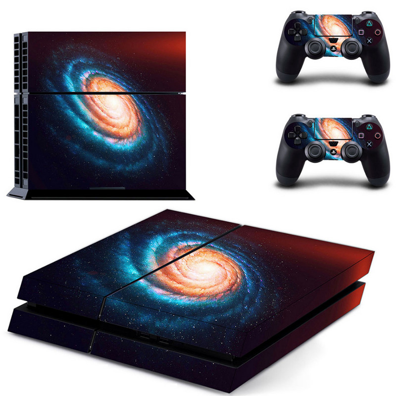 Egyedi tervezésű Planet PS4 Skin matrica matrica Sony PlayStation 4 konzolhoz és 2 Controller Skin PS4 matrica vinyl tartozékhoz