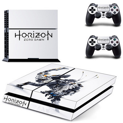 Žaidimo Horizon Zero Dawn PS4 lipduko lipdukas, skirtas Sony PlayStation 4 konsolei ir 2 valdiklio odai PS4 lipduko vinilo priedui
