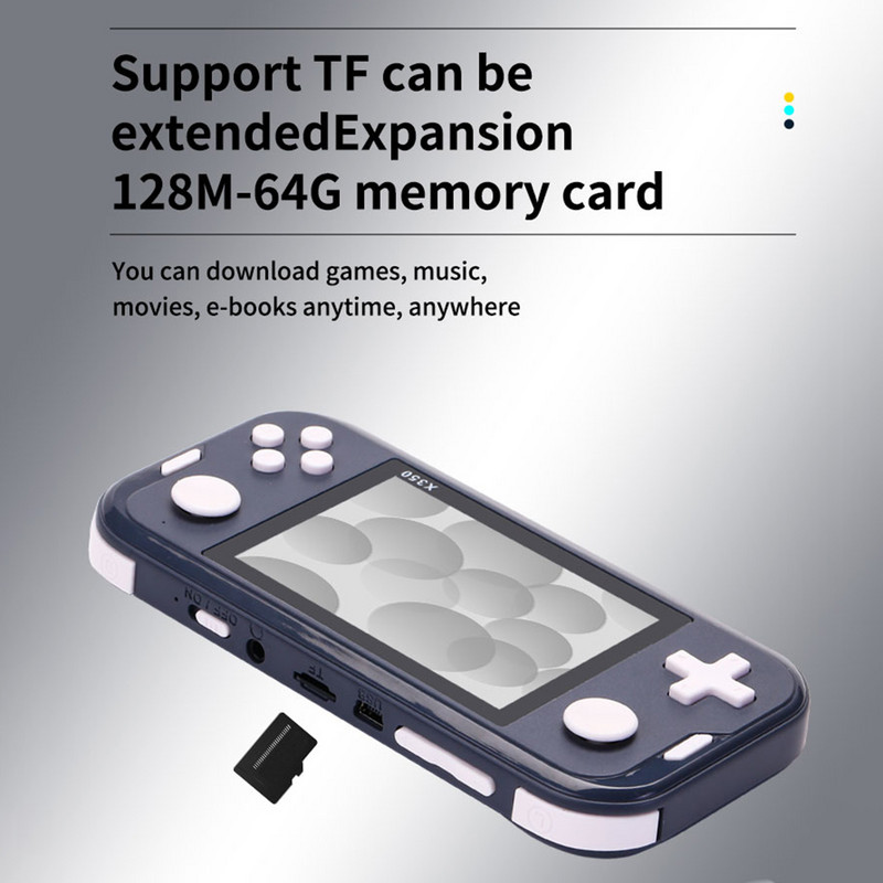 3,5 inčni IPS zaslon 6800+ igrica, ručni igrač, retro igraća video konzola