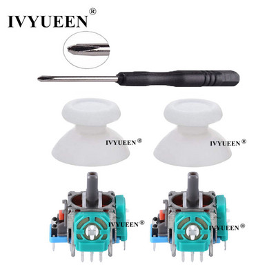 IVYUEEN 3D analoog juhtkangi anduri mooduli potentsiomeetri pöidlapulk Sony PlayStation 4 PS4 Pro õhukese kontrolleri remondiosade jaoks