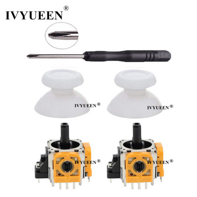 IVYUEEN 3D analoog juhtkangi anduri mooduli potentsiomeetri pöidlapulk Sony PlayStation 4 PS4 Pro õhukese kontrolleri remondiosade jaoks