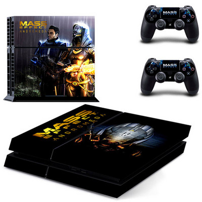 Mass Effect Andromeda PS4 Skin naljepnica za naljepnicu za Sony PlayStation 4 konzolu i 2 kontrolera Skin PS4 naljepnica Vinil dodatak