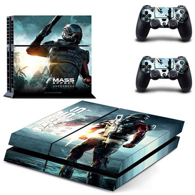 Mass Effect Andromeda PS4 Skin naljepnica za naljepnicu za Sony PlayStation 4 konzolu i 2 kontrolera Skin PS4 naljepnica Vinil dodatak