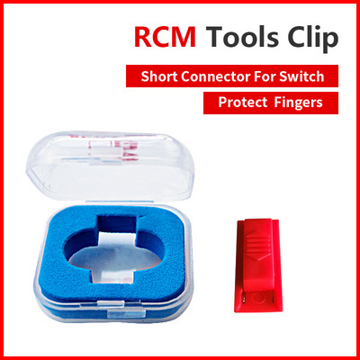 Резервен RCM Tools Clip Short Circuit Modify File Пластмасов джиг конектор за Nintend Switch