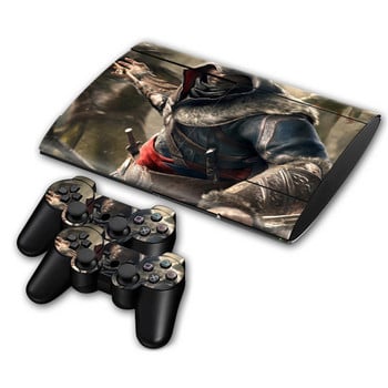 Vinyl Skin Sticker Protector για PS3 Super slim 4000 Original Vinyl Console and Controllers