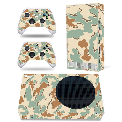 Design color de camuflaj pentru autocolant de piele din seria xbox s pentru skinuri din PVC din seria xbox s pentru autocolant de vinil din seria xbox s