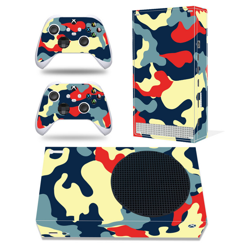 Design color de camuflaj pentru autocolant de piele din seria xbox s pentru skinuri din PVC din seria xbox s pentru autocolant de vinil din seria xbox s