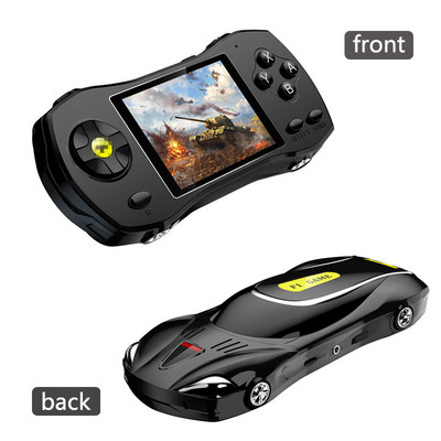 Kézi játékkonzol 3,0 hüvelykes 8 bites HD képernyő, USB beépített 620 játékok Retro Classic támogatás Kétjátékos játékok gyerekeknek Ajándék