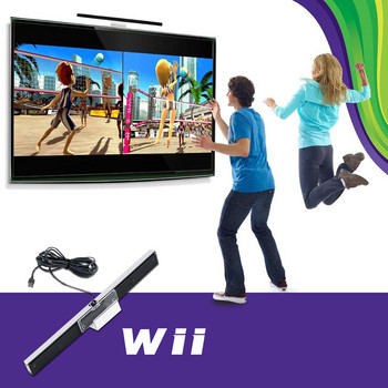 Wii Sensor Bar, Αντικατάσταση ενσύρματη γραμμή αισθητήρα υπέρυθρων ακτίνων για Nintendo Wii και Wii U Console