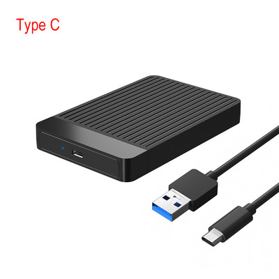 2,5 collu ārējais HD korpuss 2,5 HDD korpuss SSD ārējā cietā diska kastes korpuss 6 Gb/s 6 TB SATA uz USB 3.0 cietā diska korpusa adapterim
