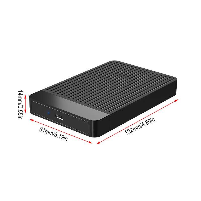 2,5 collu ārējais HD korpuss 2,5 HDD korpuss SSD ārējā cietā diska kastes korpuss 6 Gb/s 6 TB SATA uz USB 3.0 cietā diska korpusa adapterim