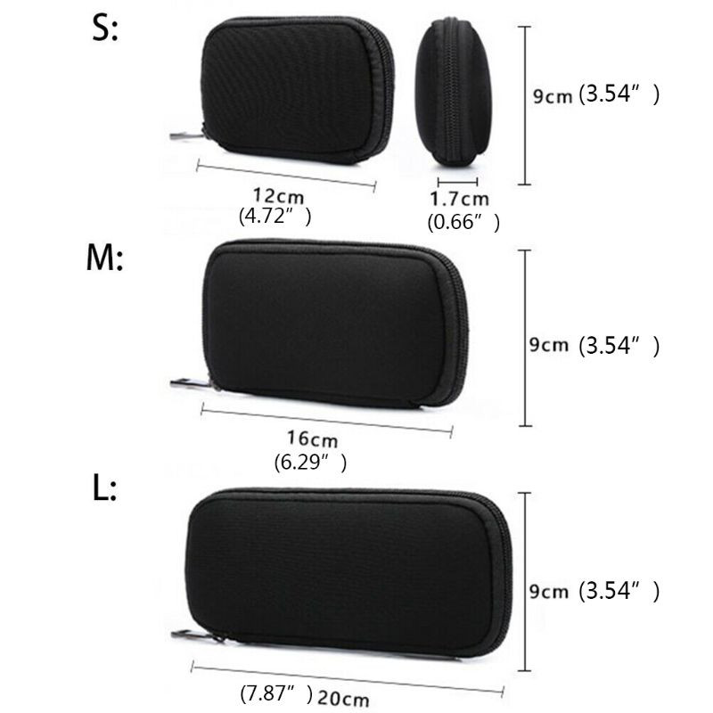 USB zibatmiņas diska korpusa turētājs Portatīvie elektroniskie organizatora piederumi USB atmiņas kartei ar 6/10 slotiem uzglabāšanas soma