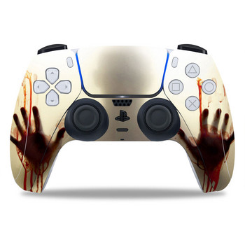 Για PS5/Playstation 5 The Walking Dead Controller PVC Skin Αυτοκόλλητο Βινυλίου Αυτοκόλλητο Αυτοκόλλητο Προστατευτικό αυτοκόλλητο 1 ΤΕΜ.