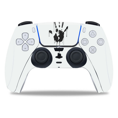 Pentru PS5/Playstation 5 The Walking Dead Controller PVC Skin Vinyl Decal Decal Cover Antipraf Autocolant de protecție 1 BUC