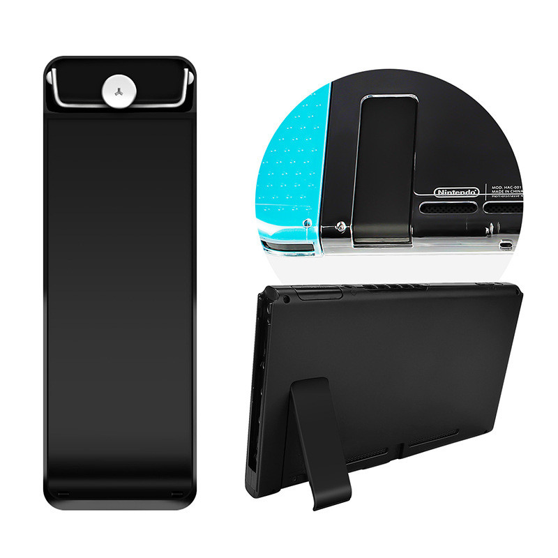 1PC za konzolu Nintendo Switch Stražnji nosač NS stražnji poklopac Podrška za tronožac Izdržljivi bijelo plavi ABS materijal držač telefona