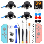 Kit de reparare a stick-ului de degetare Joycon Joystick de schimb pentru Joystick-uri 3D Stick analogice Nintendo Switch Instrument de reparare a controlerului NS Lite
