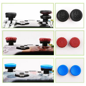 1 ζεύγος Thumb Grips για Ps5 Playstation 5 for PS4 Controller FPS Joystick Cover Extenders Caps for PlayStation4 Ps4 Accessories