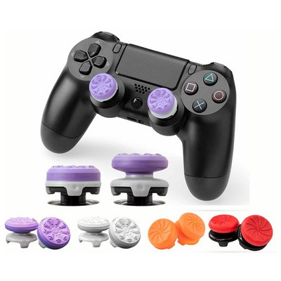 1 pair Thumb Grips For Ps5 Playstation 5 For PS4 Controller FPS Joystick Cover Extenders Caps For PlayStation4 Ps4 Accessories