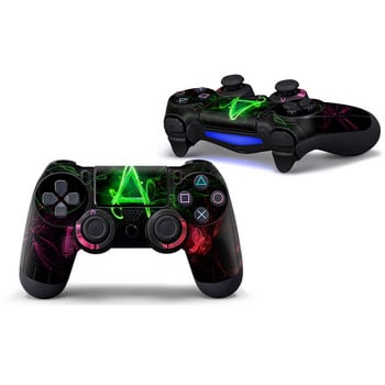 За PS4/Playstation 4/Slim/Pro Controller 1 PCS Sci-fi Style PVC Skin Vinyl Sticker Decal Cover Прахоустойчив защитен стикер