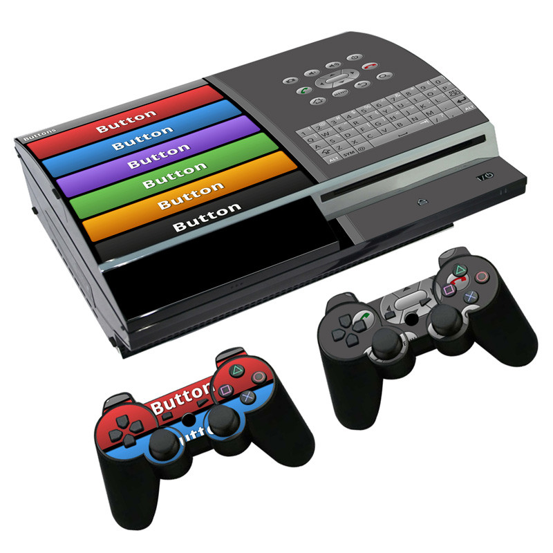 Sticker autocolant pentru PS3 Fat PlayStation 3 Consola și controlere pentru PS3 Fat Skins Vinil autocolant - Design personalizat